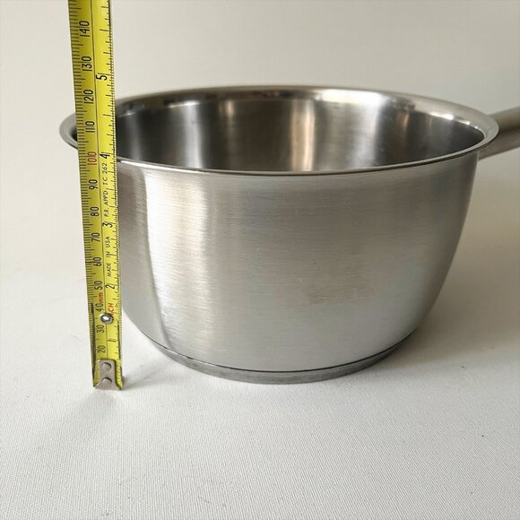 Vintage IKEA 365+ Stainless Steel Pot with Lid 1.5L / 7 Cup Saucepan - Picture 6 of 6